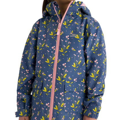 Bluestone - Pack Shot - Trespass Girls Micaella Waterproof Jacket