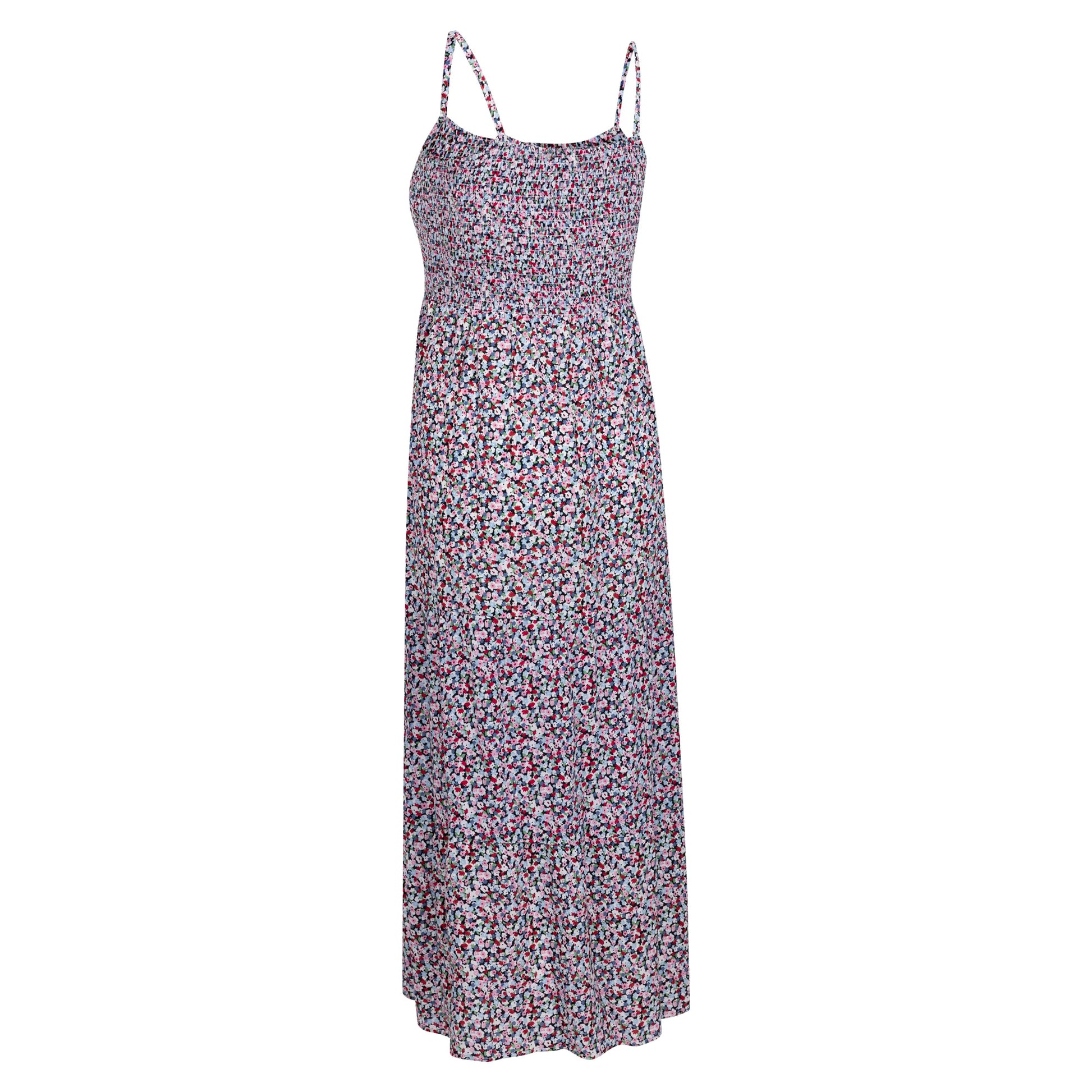 Multicoloured - Back - Trespass Womens-Ladies Selena Ditsy Floral Maxi Dress