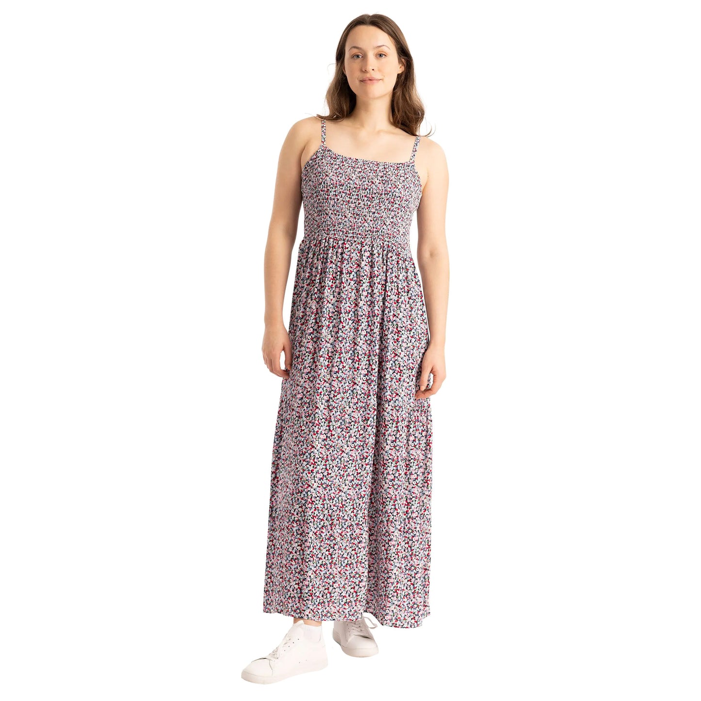 Multicoloured - Side - Trespass Womens-Ladies Selena Ditsy Floral Maxi Dress
