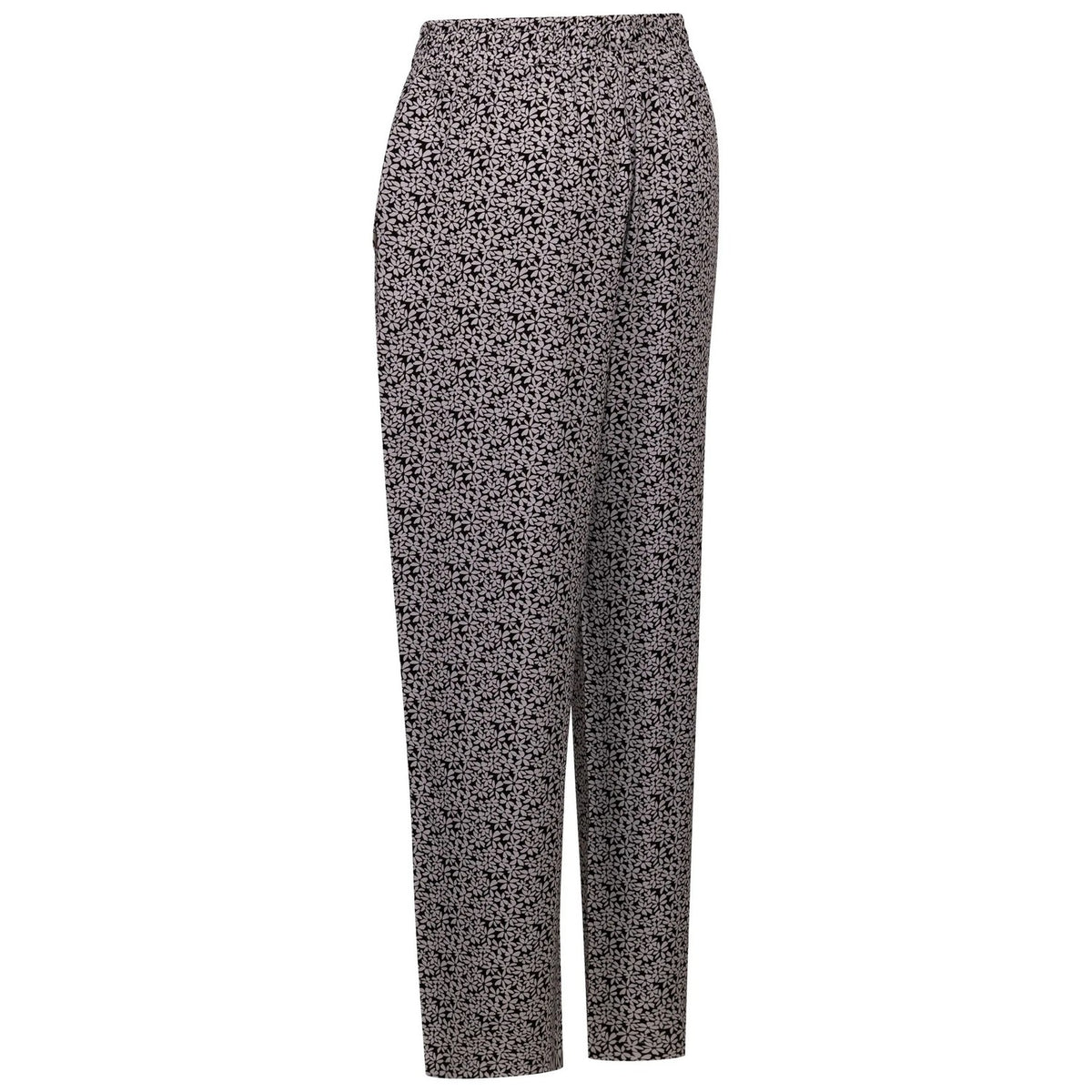 Black - Back - Trespass Womens-Ladies Kelowna Floral Trousers