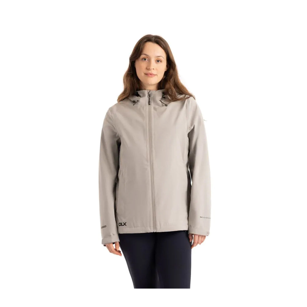 Green Smoke - Lifestyle - Trespass Womens-Ladies Lossie Waterproof Jacket