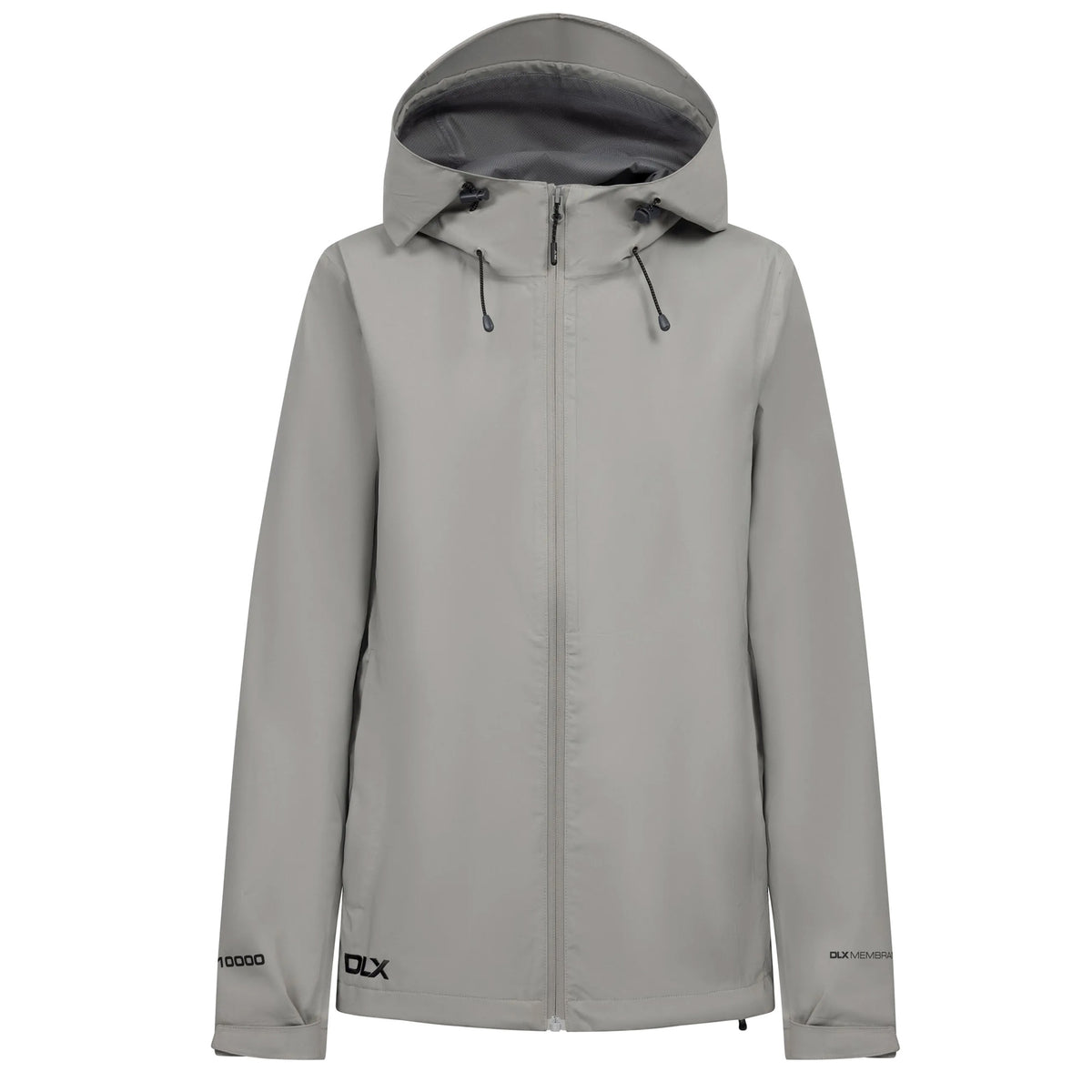 Greystone - Front - Trespass Womens-Ladies Lossie Waterproof Jacket