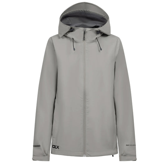 Greystone - Front - Trespass Womens-Ladies Lossie Waterproof Jacket