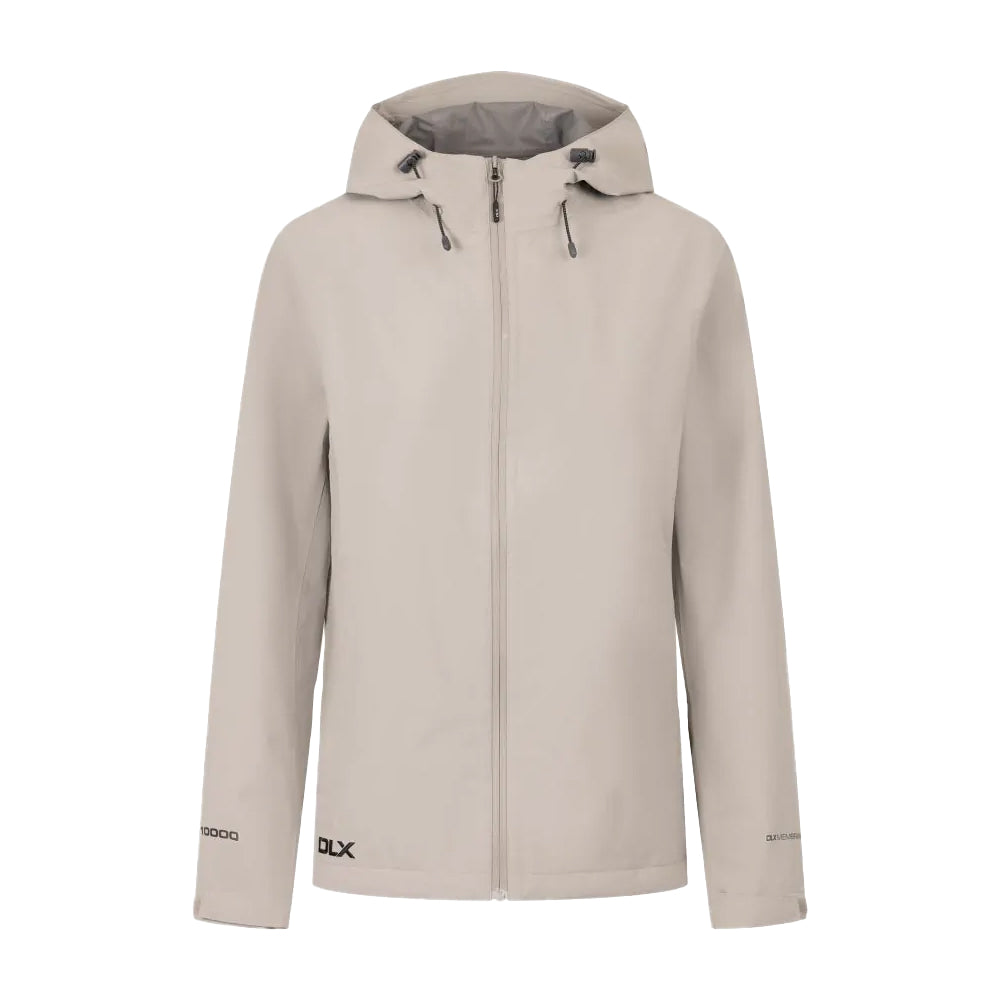 Green Smoke - Front - Trespass Womens-Ladies Lossie Waterproof Jacket