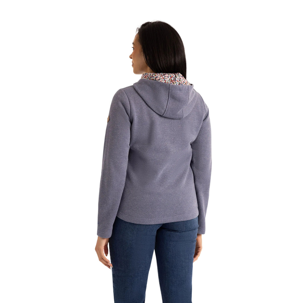 Coastal Blue - Back - Trespass Womens-Ladies Anona Fleece Jacket