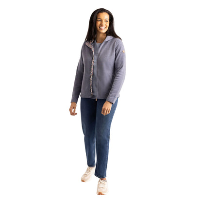 Coastal Blue - Side - Trespass Womens-Ladies Anona Fleece Jacket