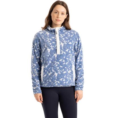 Coastal Blue - Lifestyle - Trespass Womens-Ladies Breker Fleece Top