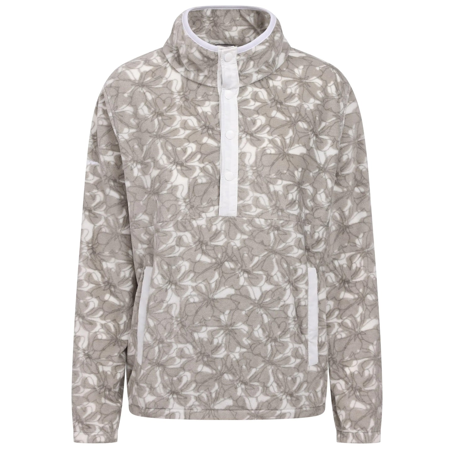 Greystone - Front - Trespass Womens-Ladies Breker Fleece Top
