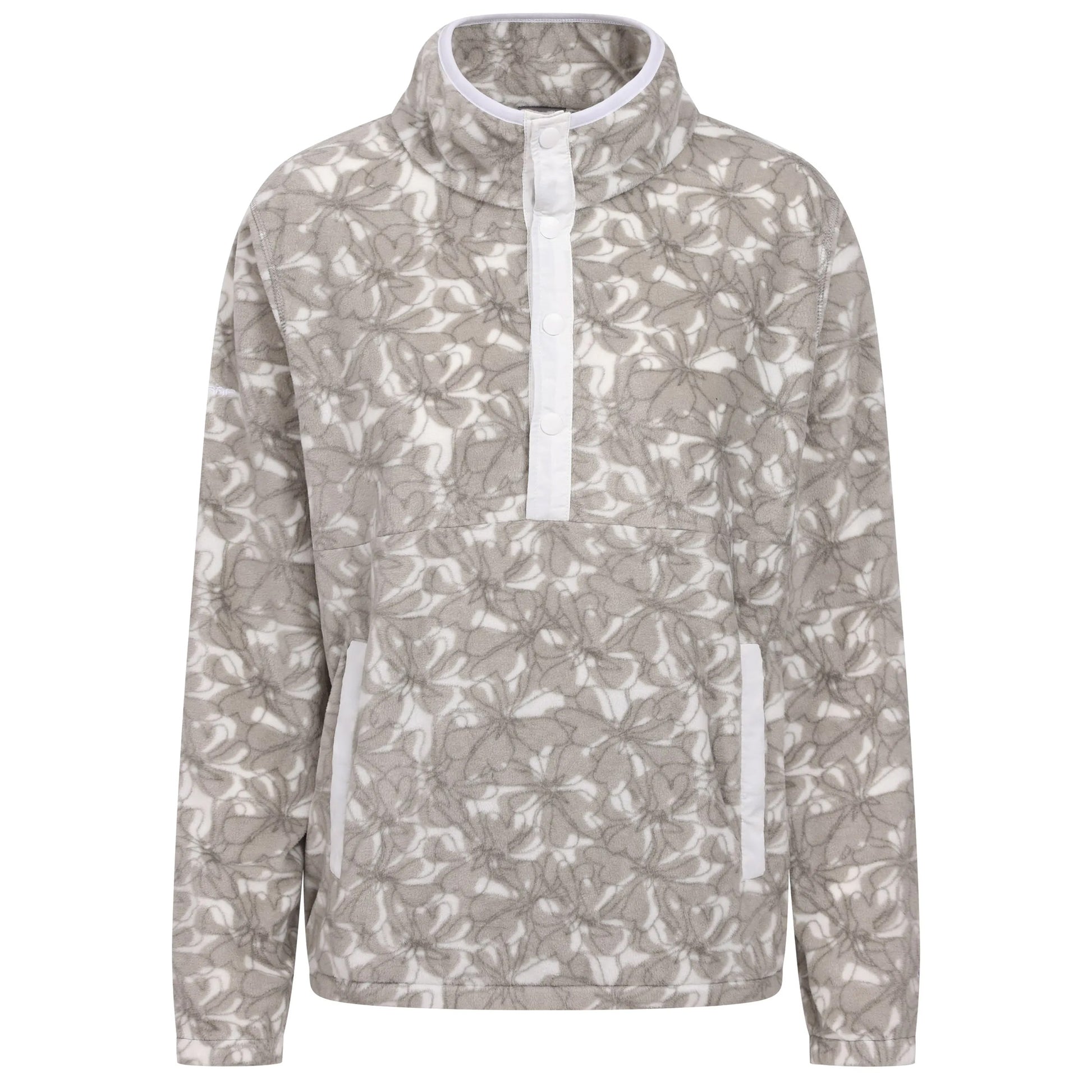 Greystone - Front - Trespass Womens-Ladies Breker Fleece Top