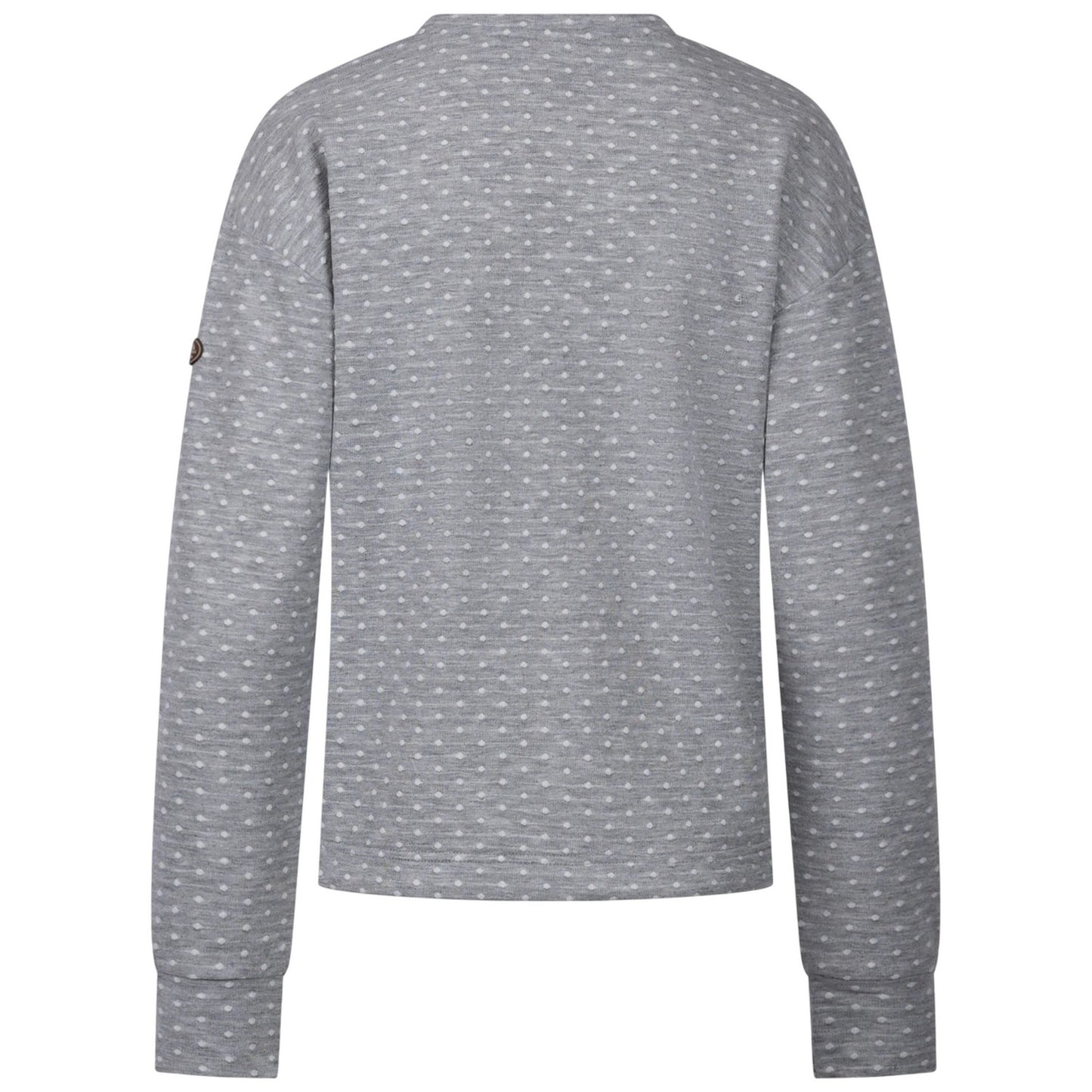 Grey Marl - Back - Trespass Womens-Ladies Ovis Long-Sleeved Top