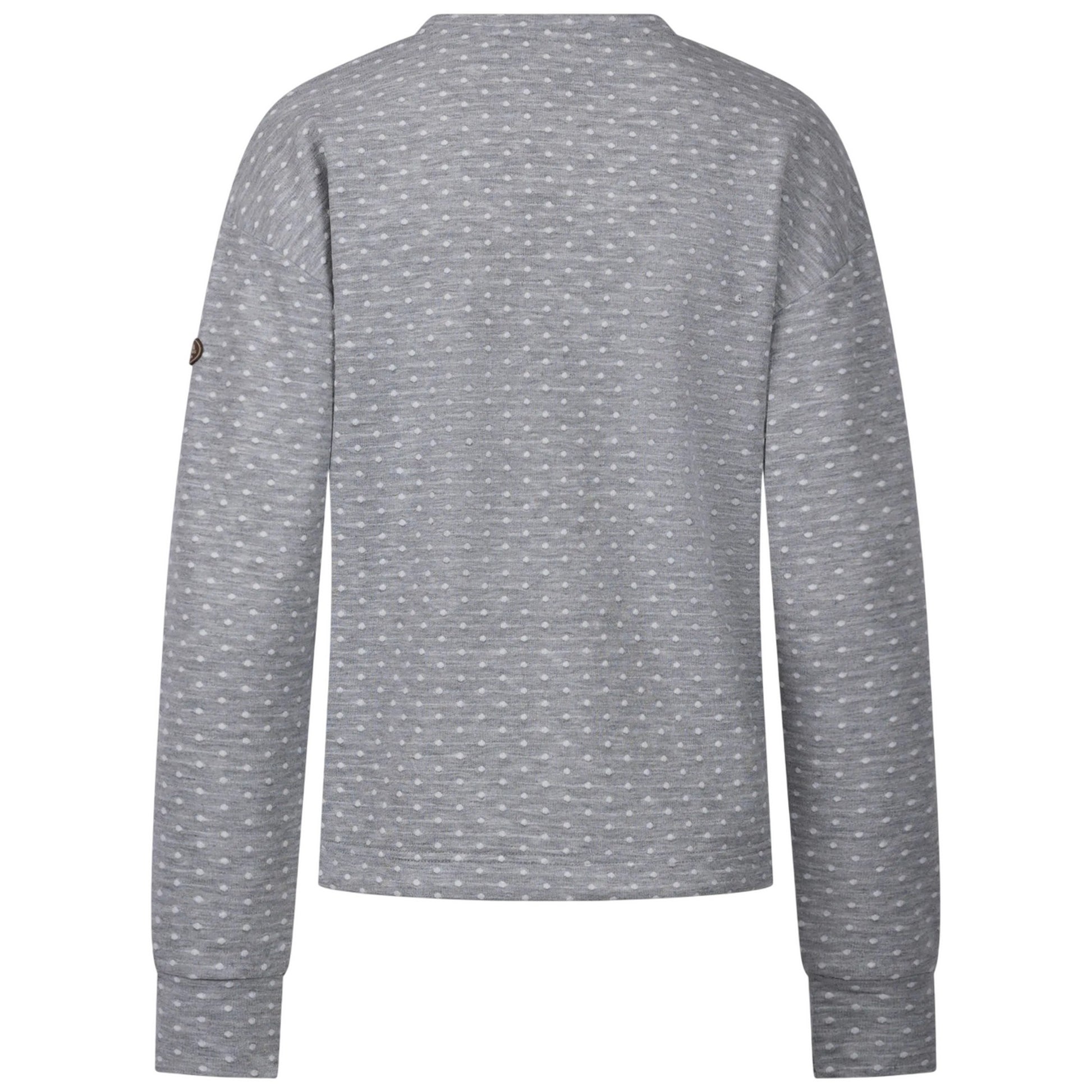 Grey Marl - Back - Trespass Womens-Ladies Ovis Long-Sleeved Top