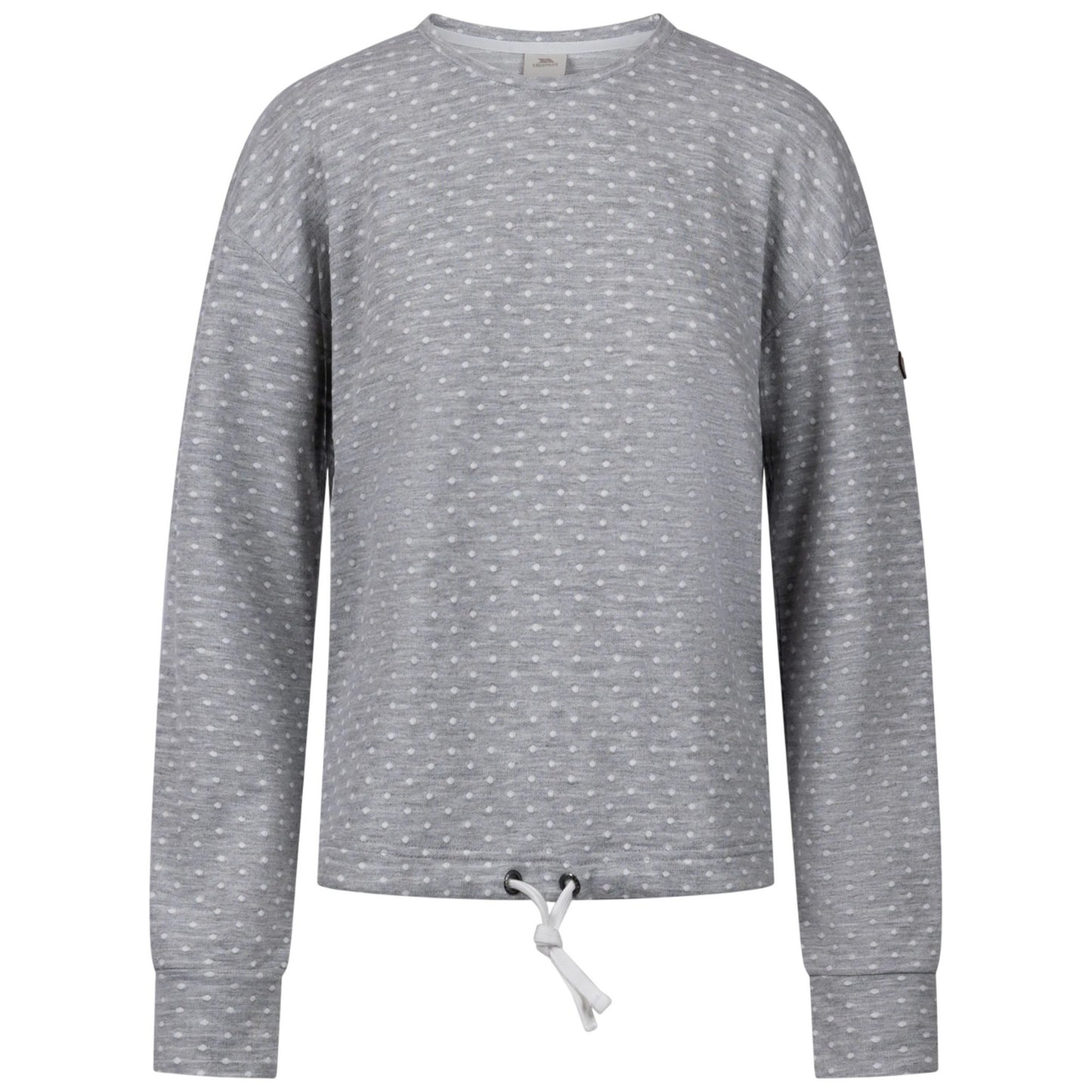 Grey Marl - Front - Trespass Womens-Ladies Ovis Long-Sleeved Top