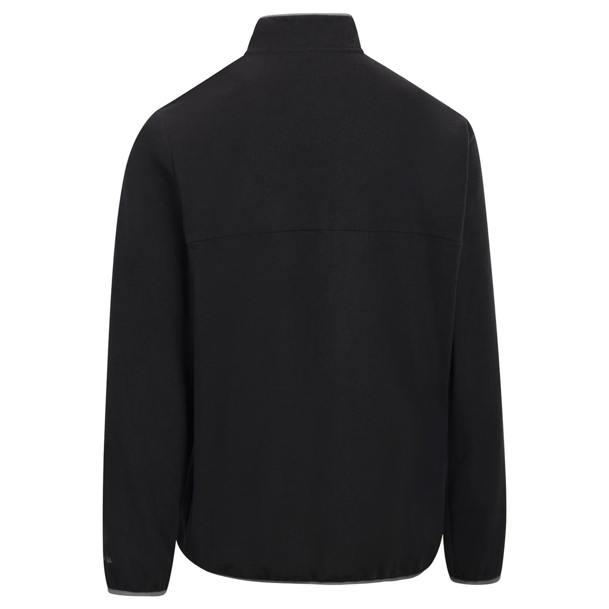 Black - Back - Trespass Mens Hosta Anti-Pilling Fleece Top