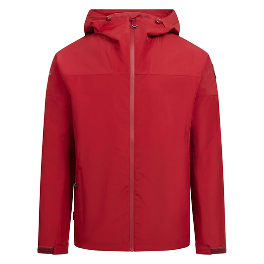 Deep Claret - Front - Trespass Mens Monach Waterproof Jacket