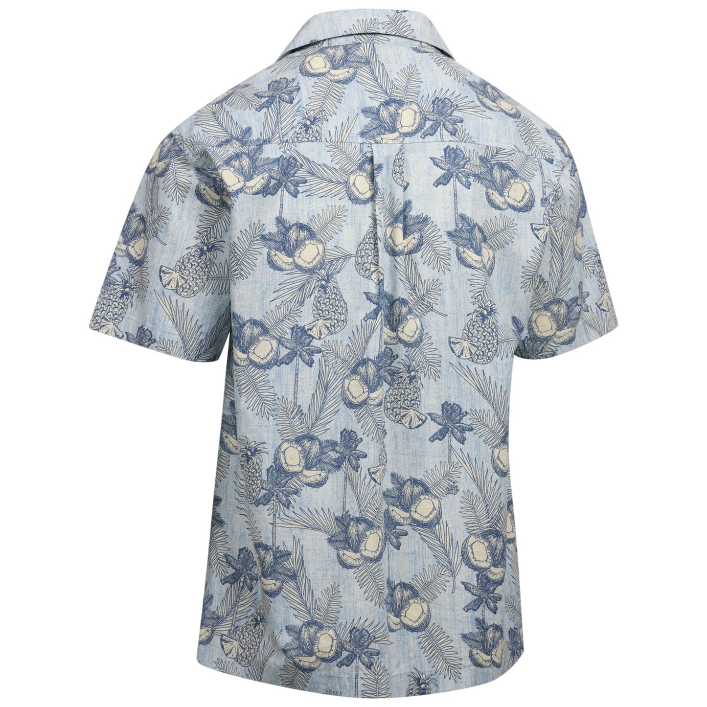 Blue Haze - Back - Trespass Mens Hart Printed Casual Shirt