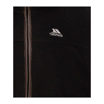 Black - Side - Trespass Mens Bernary Fleece Gilet