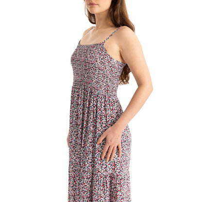 Multicoloured - Side - Trespass Womens-Ladies Selena Ditsy Floral Maxi Dress