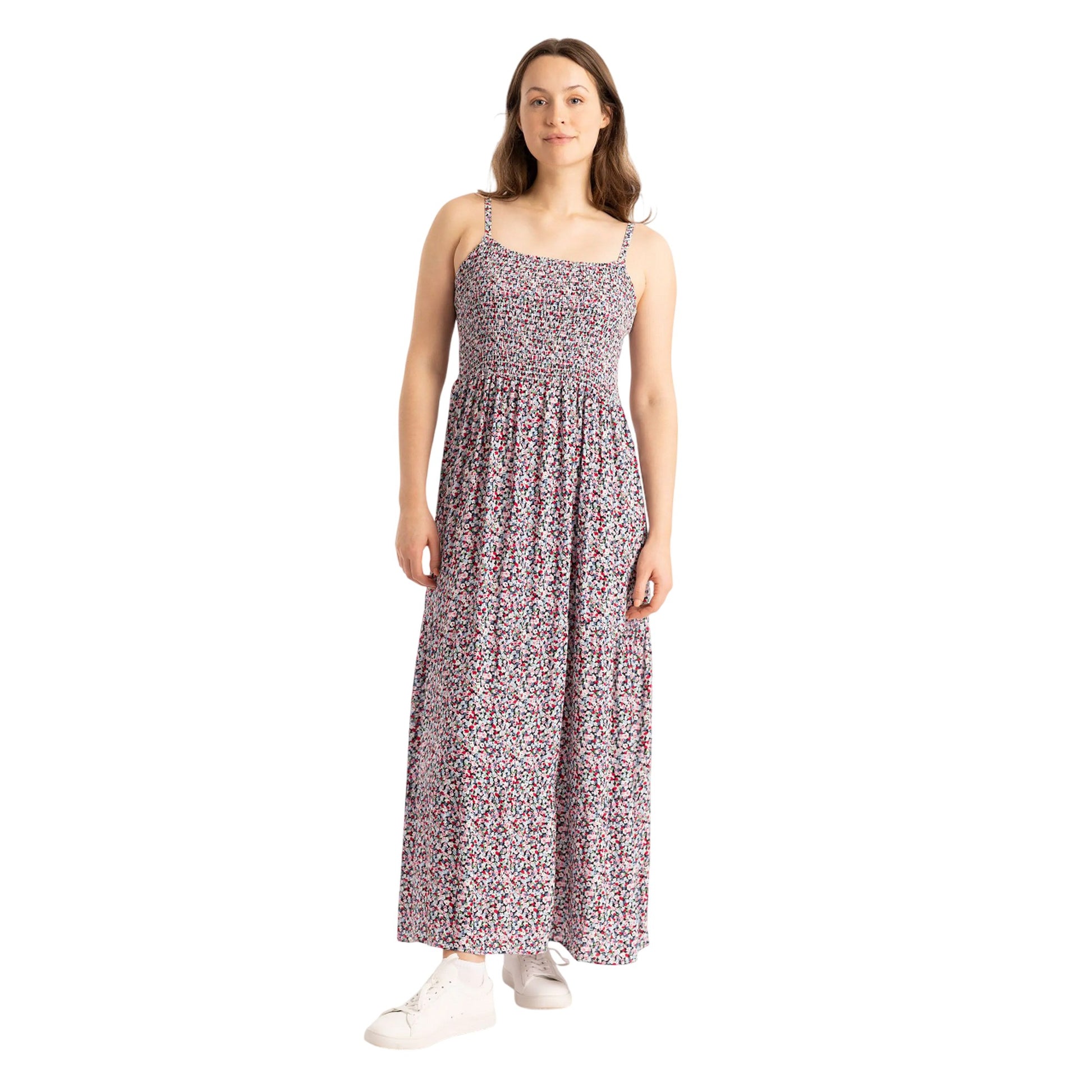 Multicoloured - Lifestyle - Trespass Womens-Ladies Selena Ditsy Floral Maxi Dress