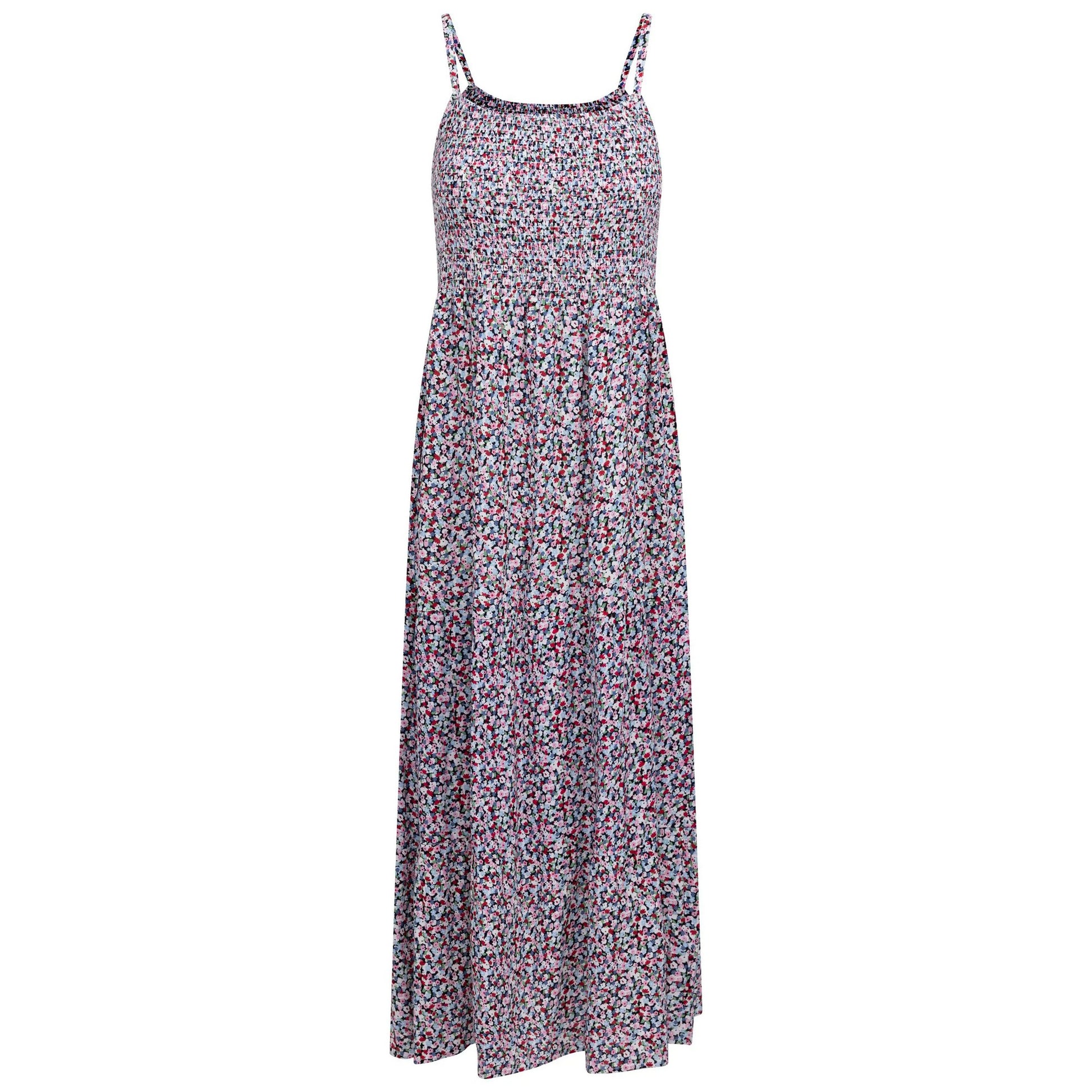 Multicoloured - Front - Trespass Womens-Ladies Selena Ditsy Floral Maxi Dress