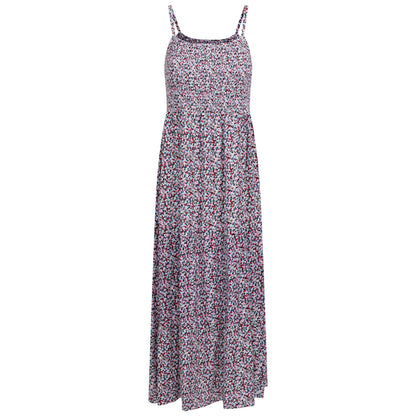 Multicoloured - Front - Trespass Womens-Ladies Selena Ditsy Floral Maxi Dress