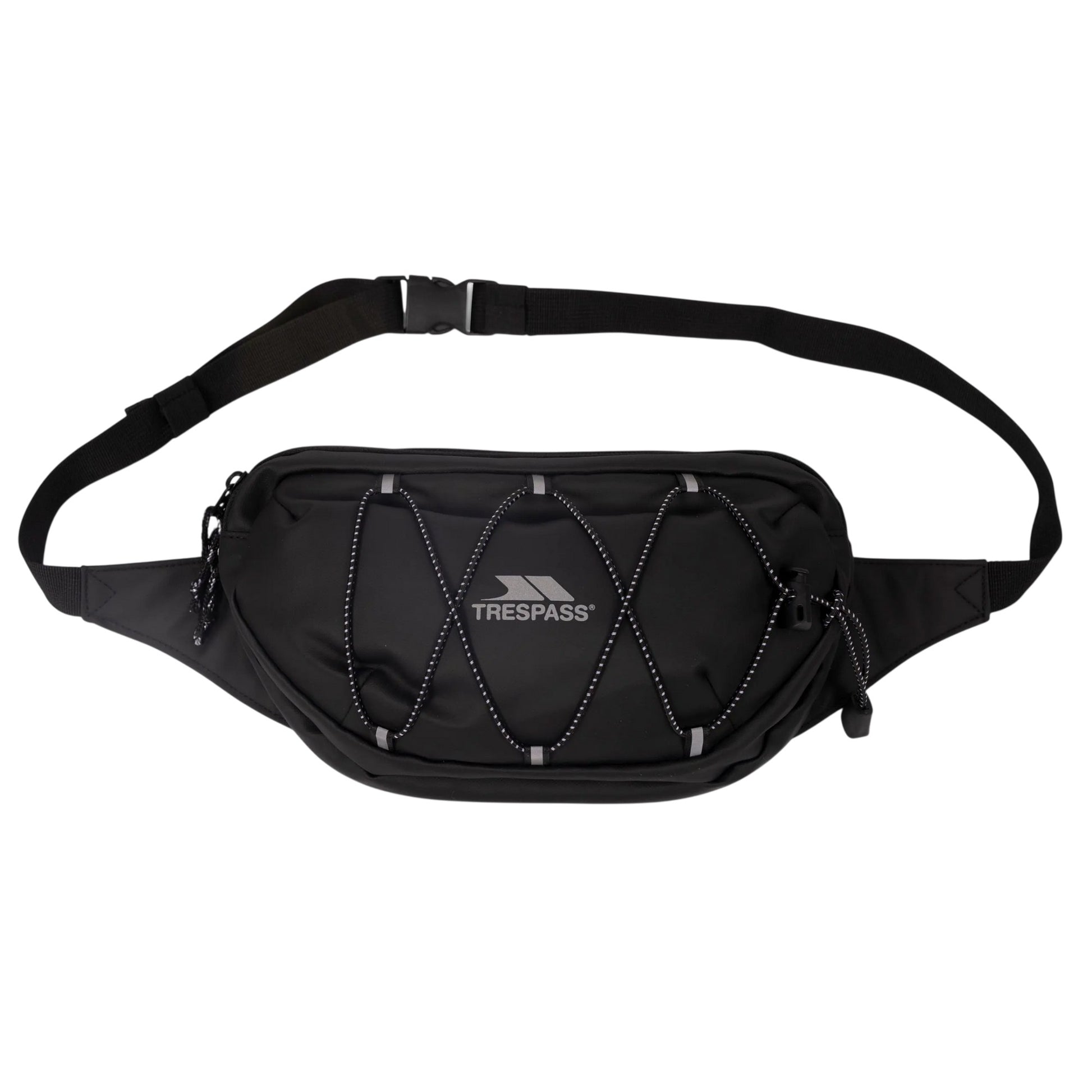 Black - Back - Trespass Unisex Adult Avelin Waist Bag