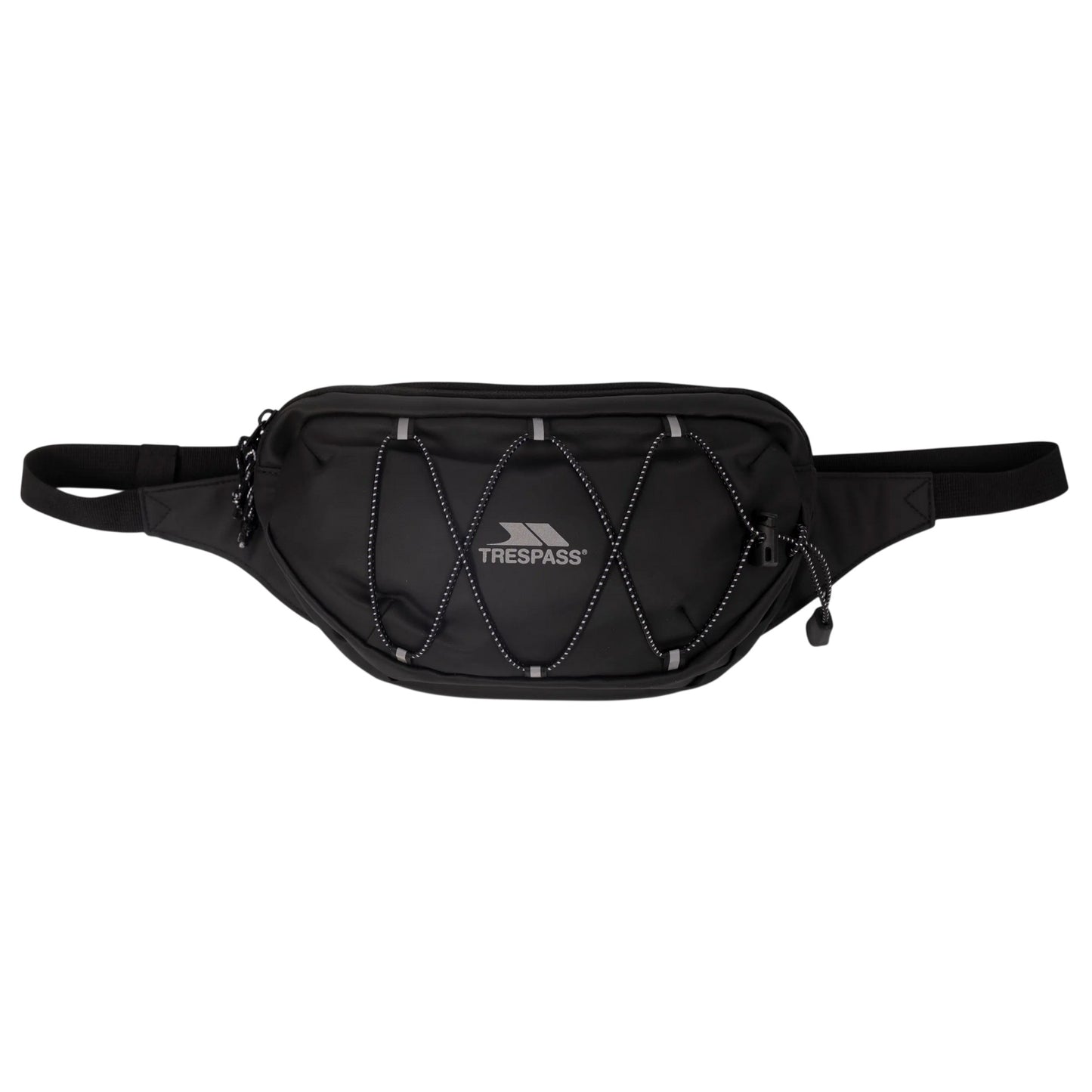 Black - Front - Trespass Unisex Adult Avelin Waist Bag