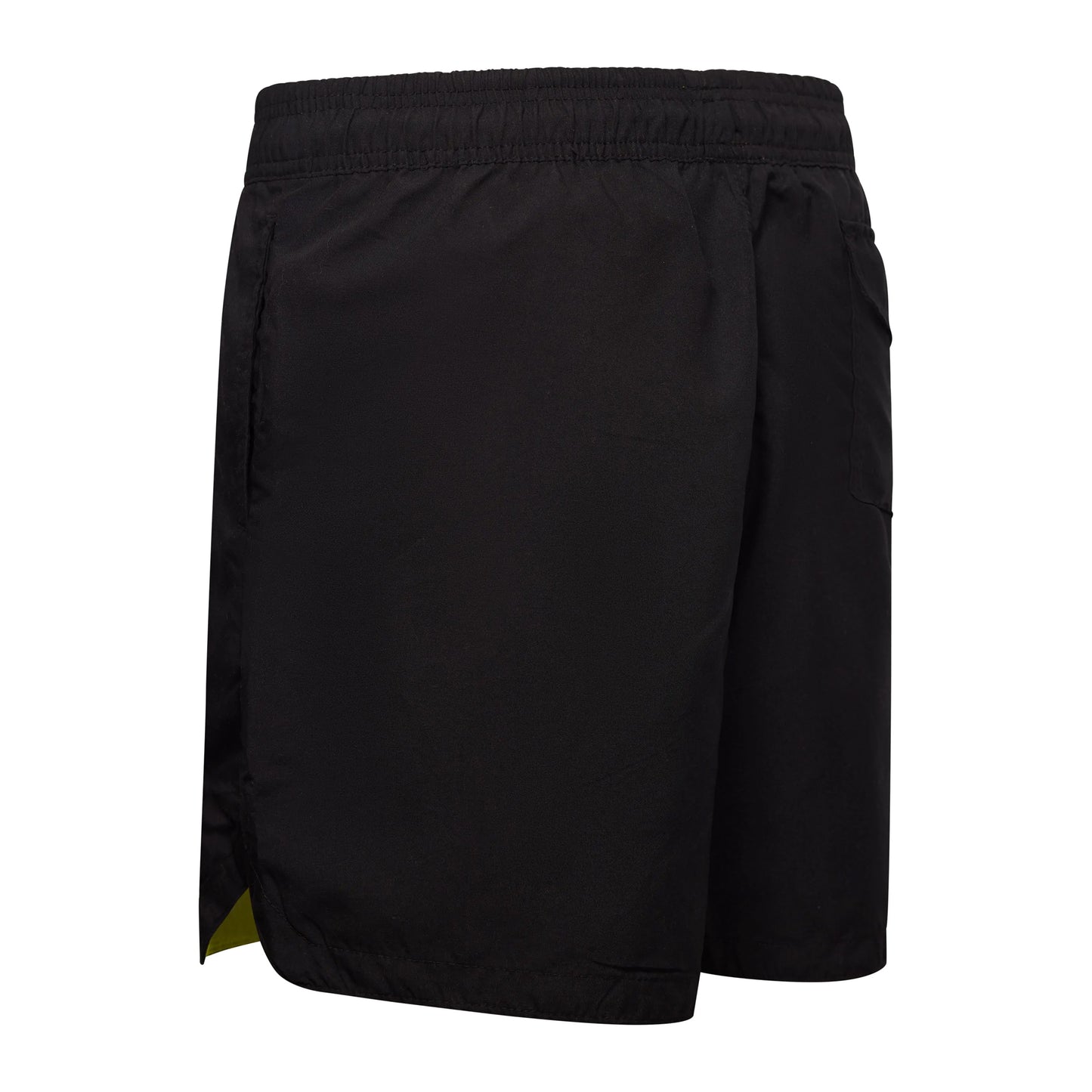 Black - Back - Trespass Mens Ricati Swim Shorts