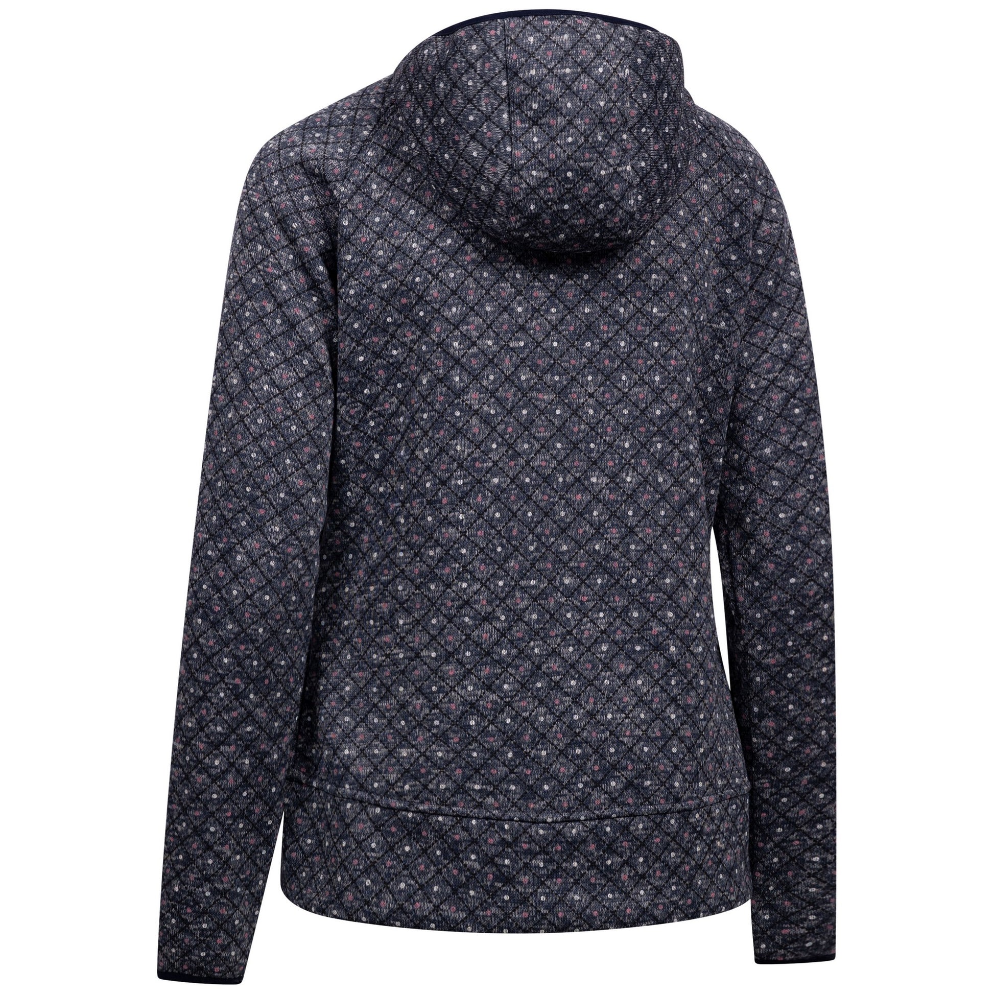 Navy Marl - Back - Trespass Womens-Ladies Oleary Fleece