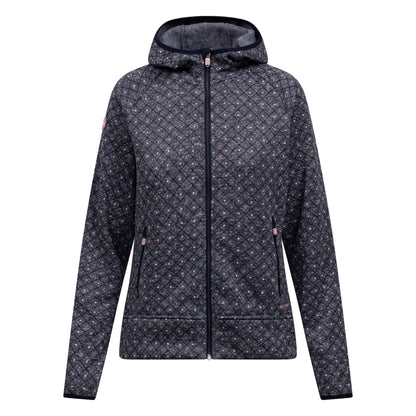 Navy Marl - Front - Trespass Womens-Ladies Oleary Fleece