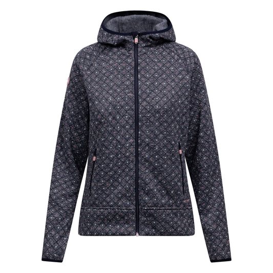 Navy Marl - Front - Trespass Womens-Ladies Oleary Fleece