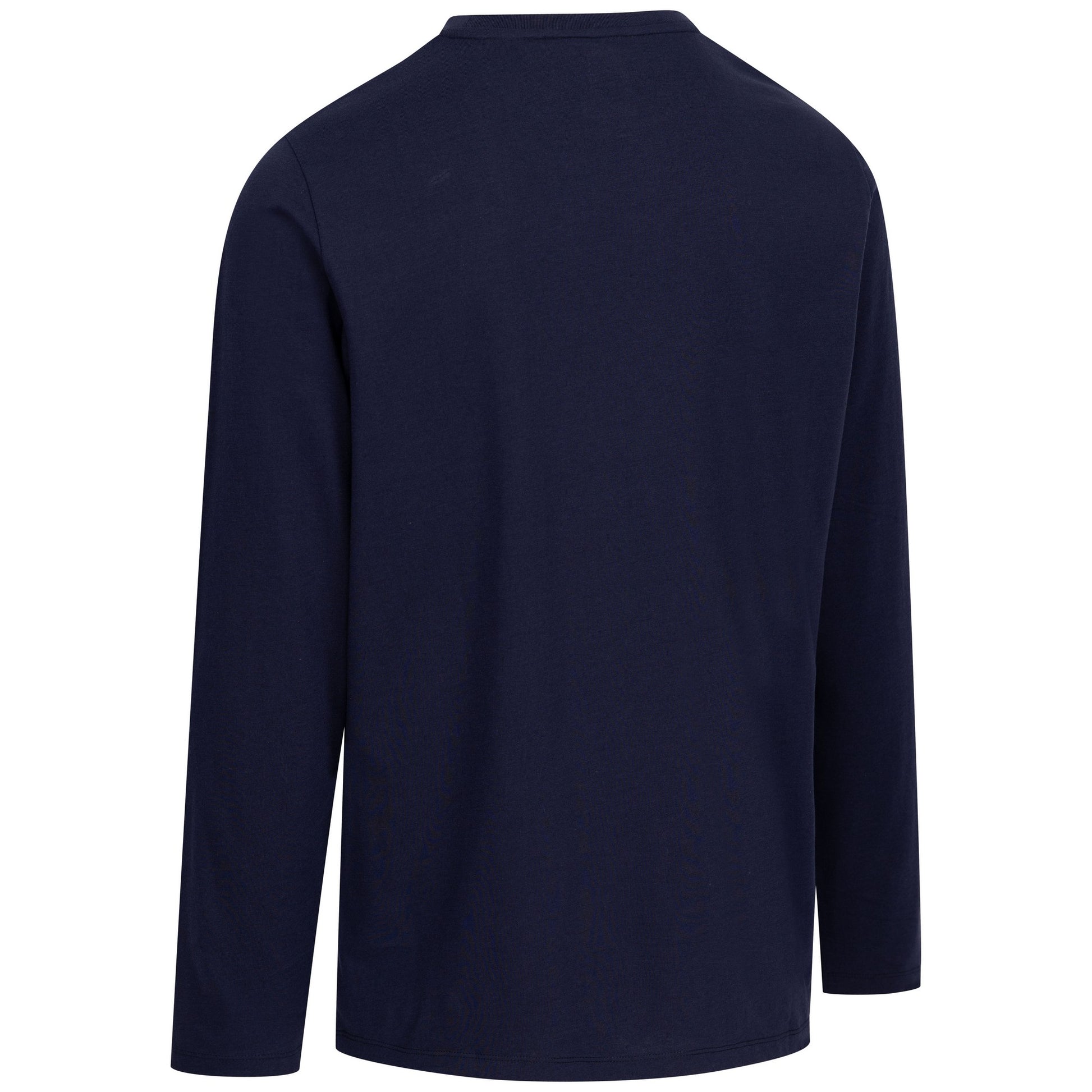 Navy - Back - Trespass Mens Edwardo Long-Sleeved T-Shirt