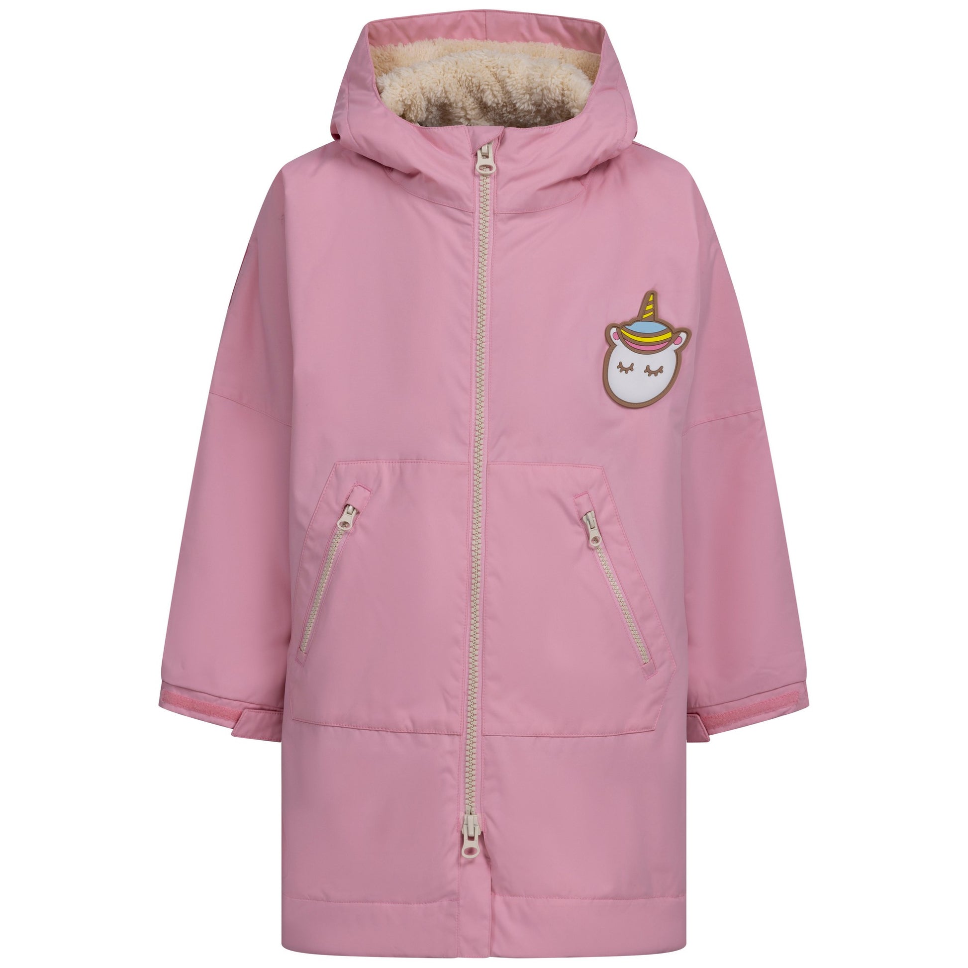 Baby Pink - Front - Trespass Childrens-Kids Mystica Coat