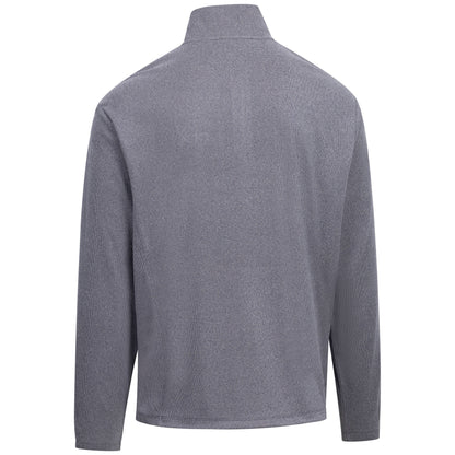 Navy - Back - Trespass Mens Sebastian DLX Quarter Zip Fleece Top