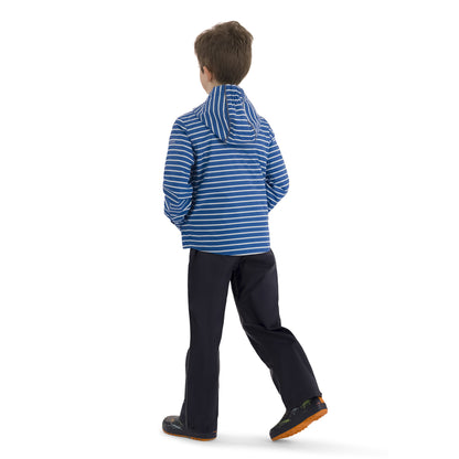Blue - Back - Trespass Childrens-Kids Kinley Rain Suit