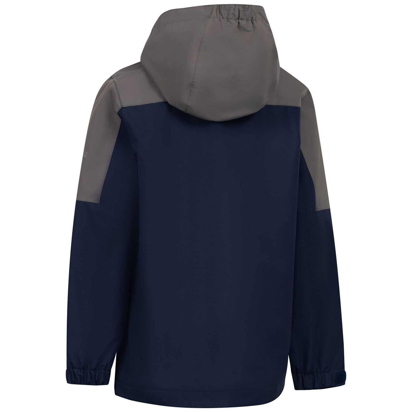 Storm Grey - Back - Trespass Childrens-Kids Blaytor Waterproof Jacket