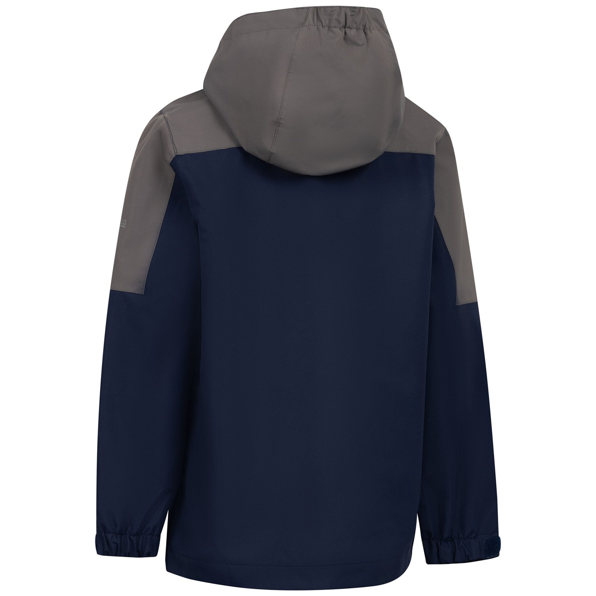 Storm Grey - Back - Trespass Childrens-Kids Blaytor Waterproof Jacket