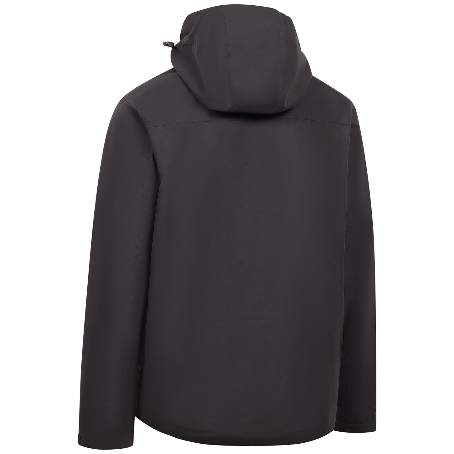 Dark Grey - Back - Trespass Mens Griminish Waterproof Jacket