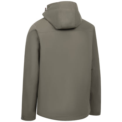 Green Smoke - Back - Trespass Mens Griminish Waterproof Jacket