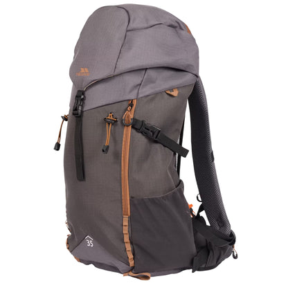 Dark Grey - Lifestyle - Trespass Pass 35L Hiking Backpack