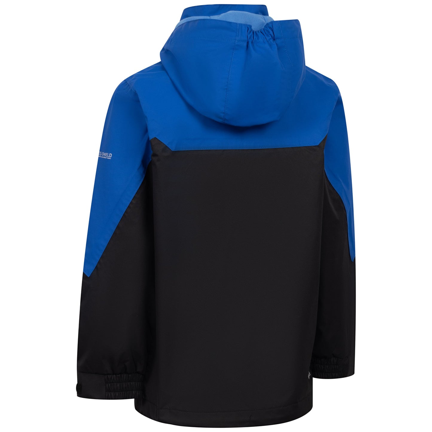 Blue - Back - Trespass Childrens-Kids Huddson Jacket