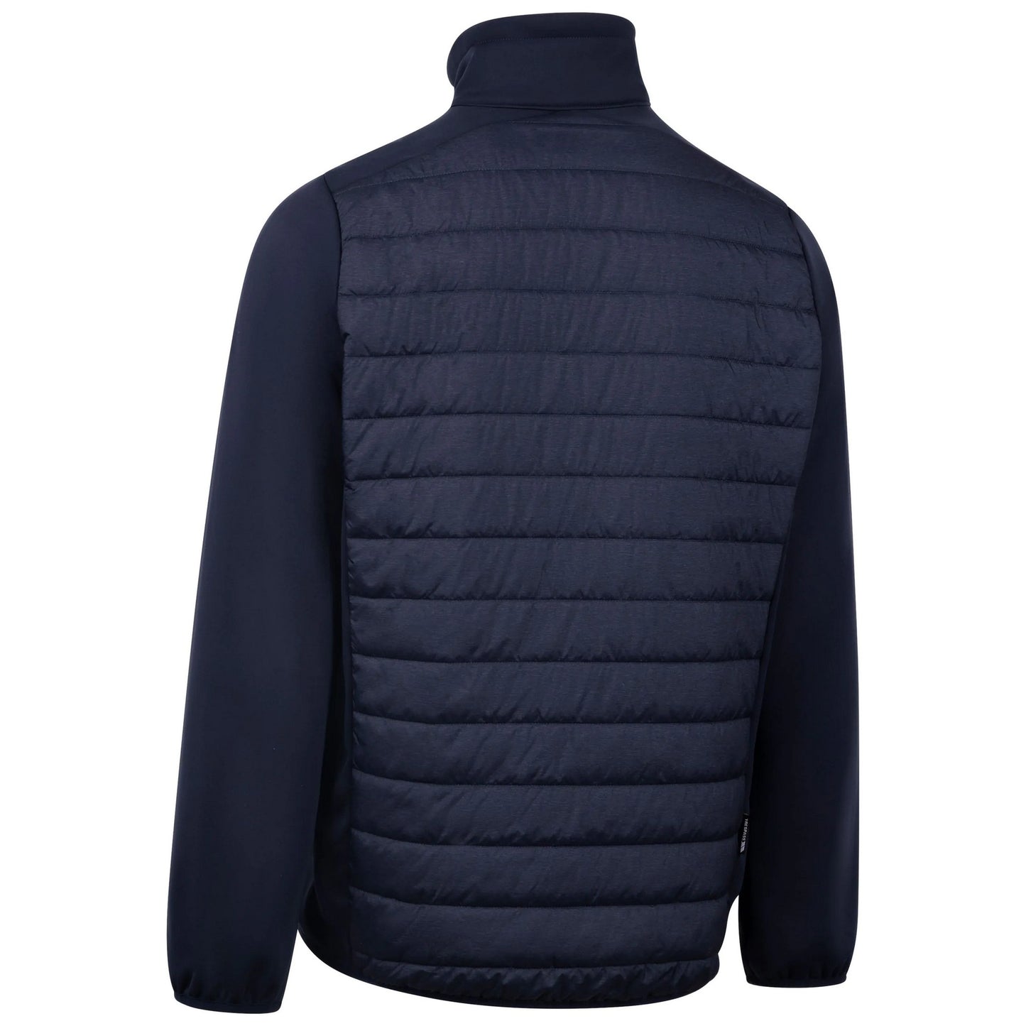 Navy Marl - Back - Trespass Mens Sharonton Hybrid Jacket