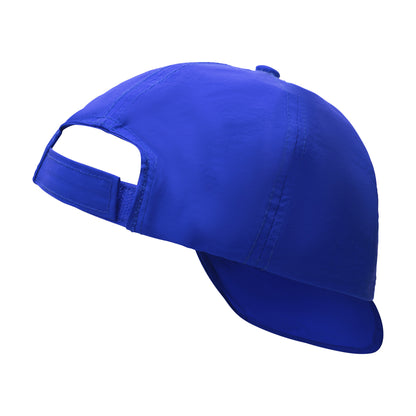 Blue - Back - Trespass Childrens-Kids Remie Water Resistant Active Baseball Cap