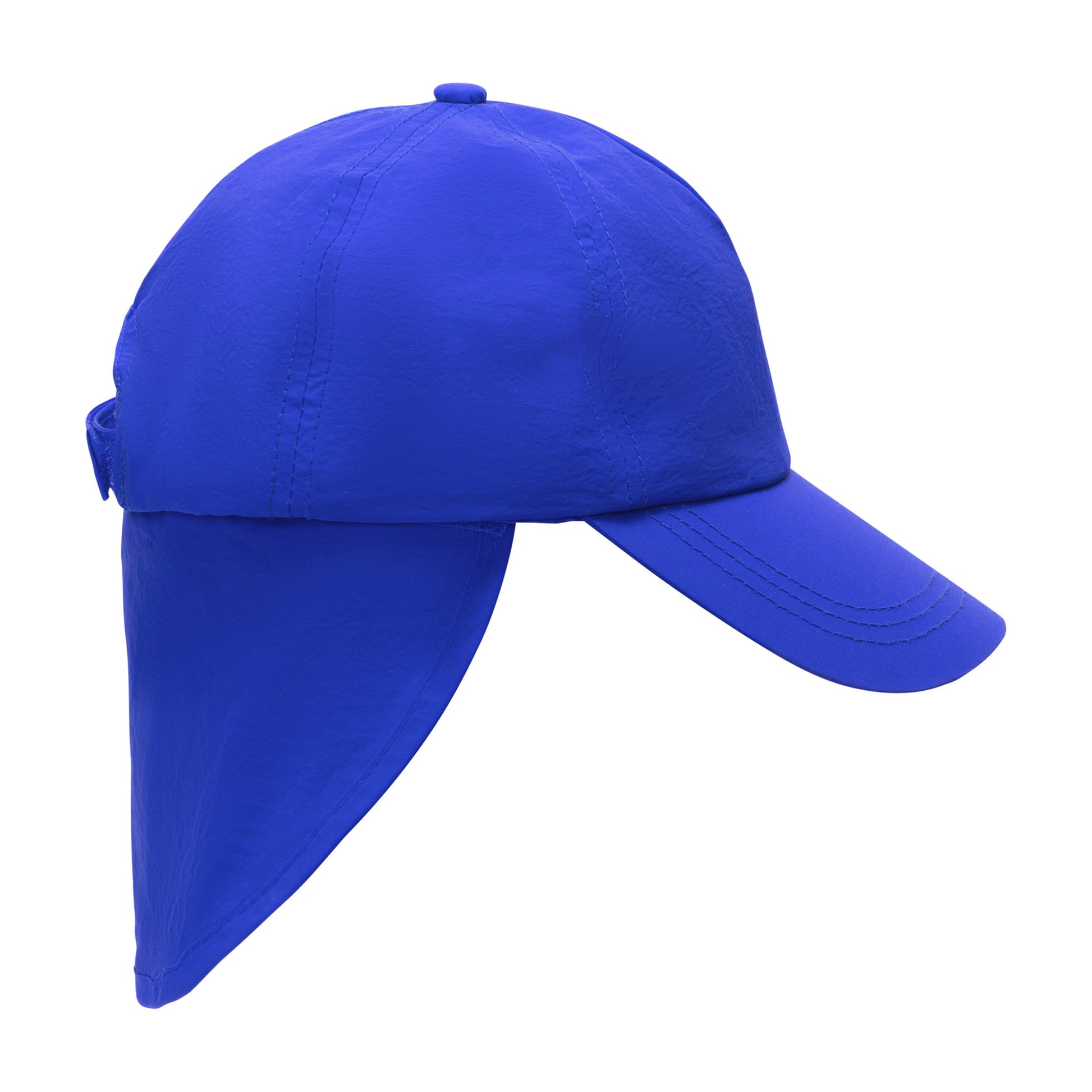 Blue - Side - Trespass Childrens-Kids Remie Water Resistant Active Baseball Cap