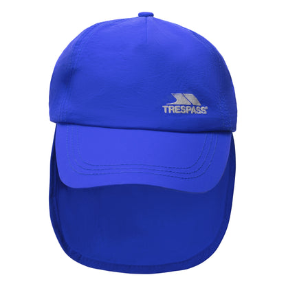 Blue - Lifestyle - Trespass Childrens-Kids Remie Water Resistant Active Baseball Cap