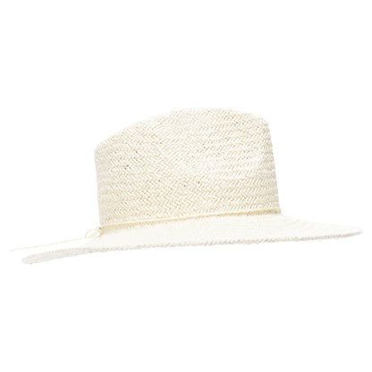 Natural - Back - Trespass Womens-Ladies Brielle Straw Hat