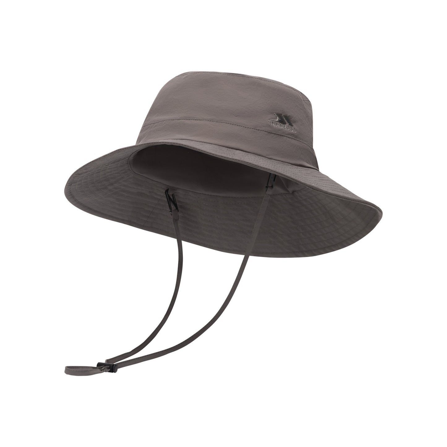 Grey - Back - Trespass Unisex Adult Anlis Lightweight Packable Hat