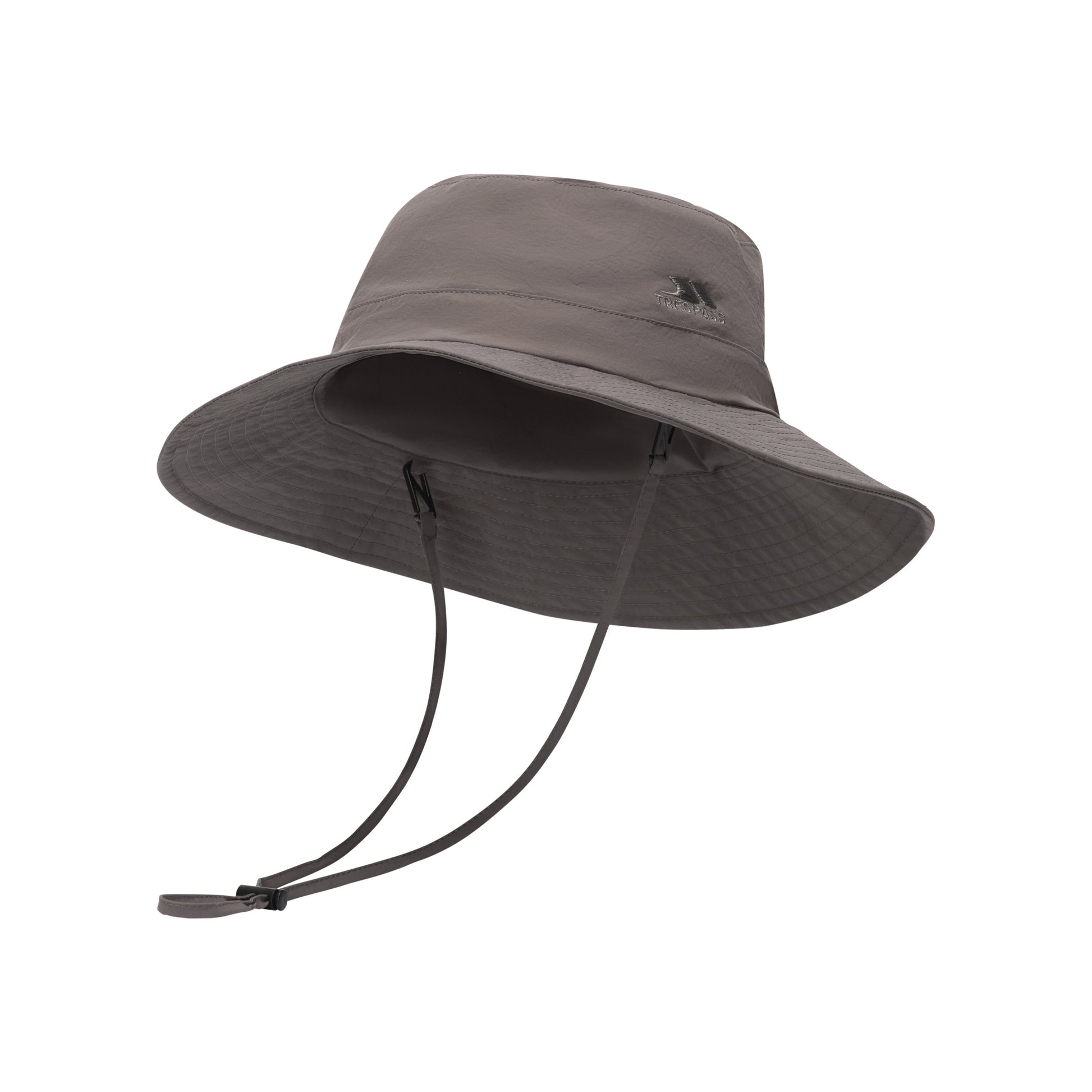 Grey - Back - Trespass Unisex Adult Anlis Lightweight Packable Hat