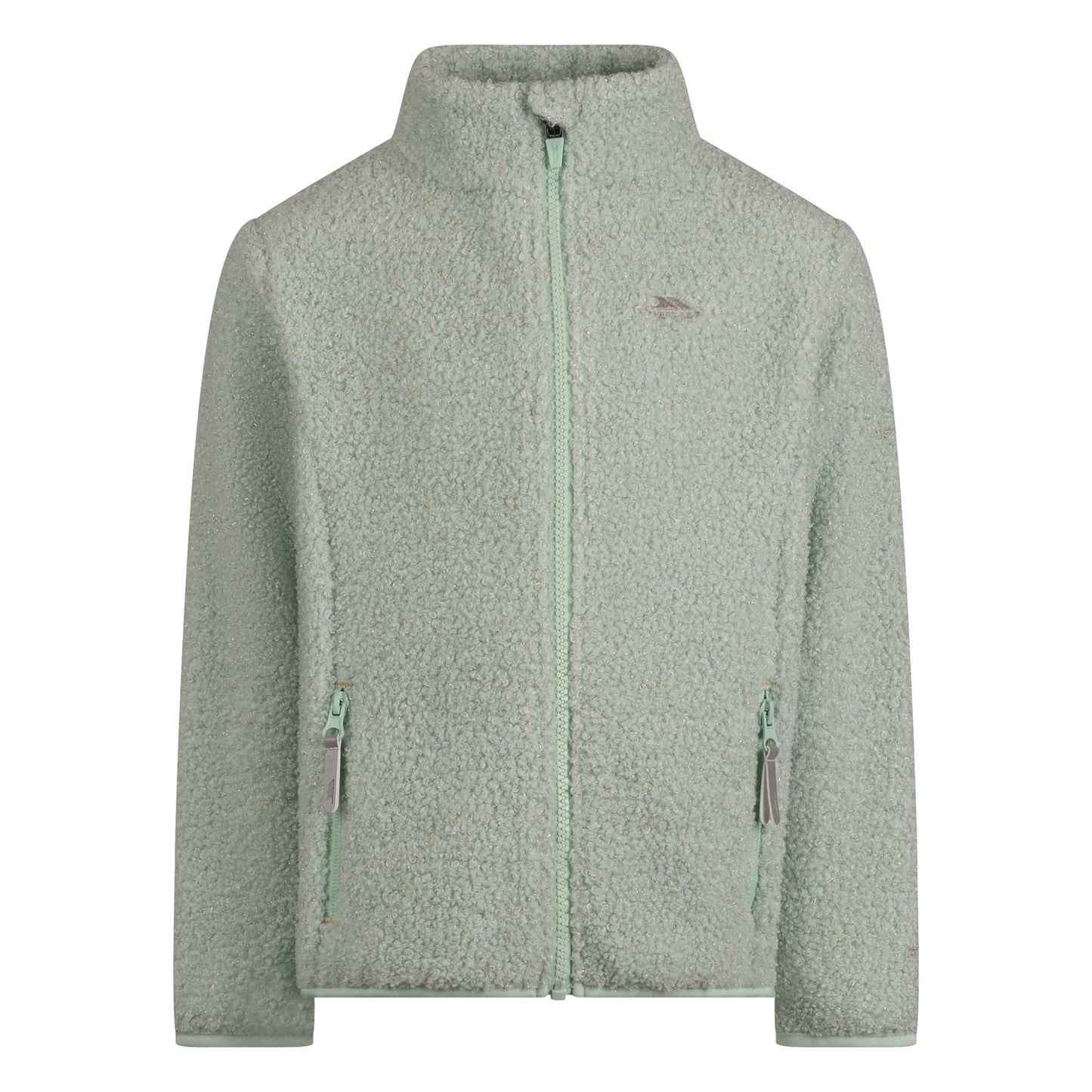 Spring Green - Front - Trespass Girls Lunner AT300 Fleece