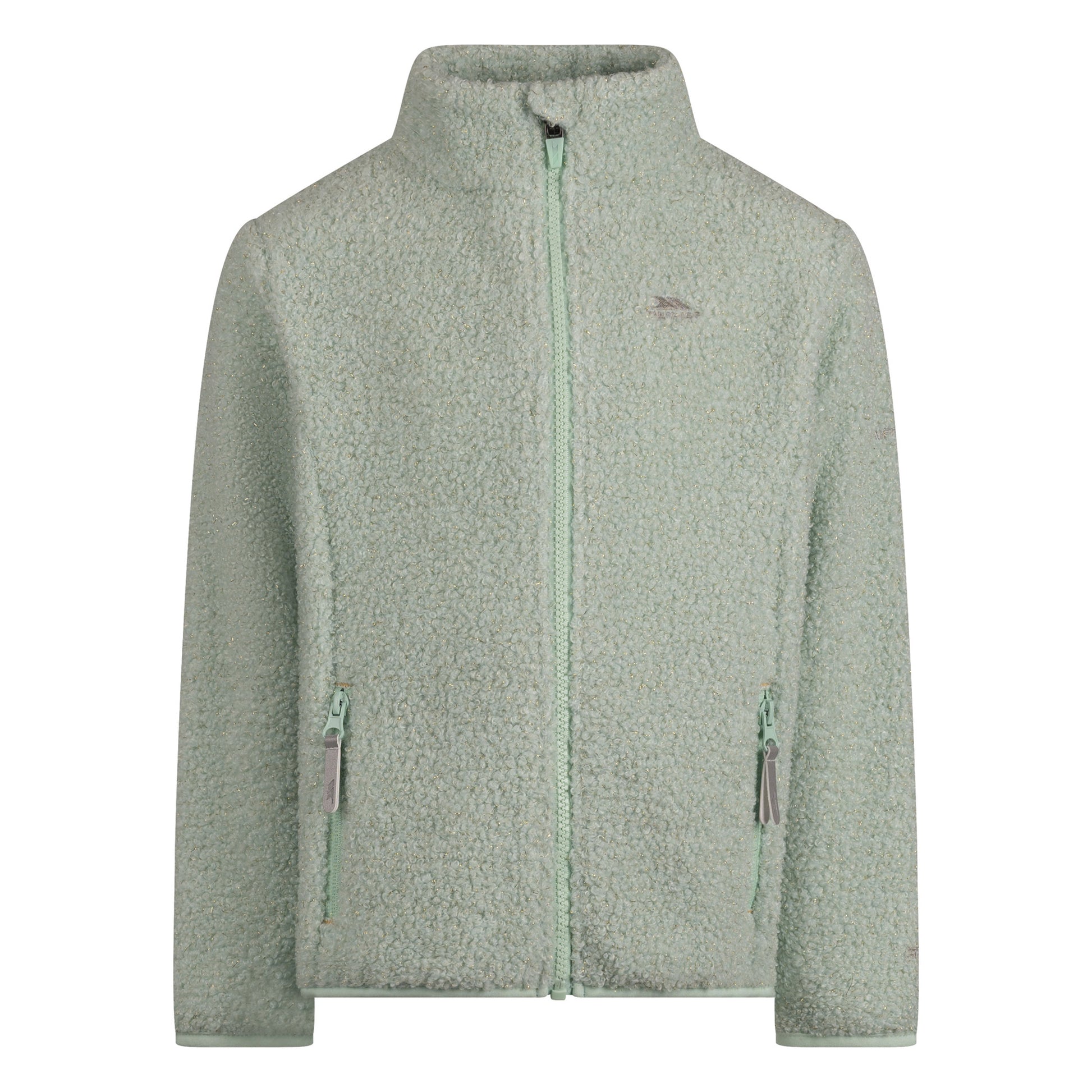 Spring Green - Front - Trespass Girls Lunner AT300 Fleece