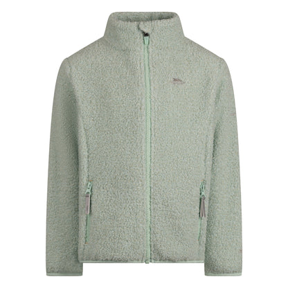 Spring Green - Front - Trespass Girls Lunner AT300 Fleece
